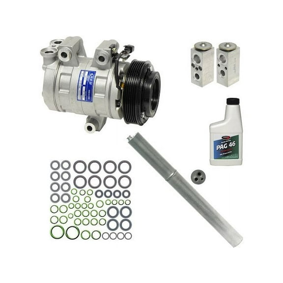 A/C Compressor Kit - Compatible with 2006 - 2009 Chevy Equinox 3.4L V6 LNJ VIN F OHV 2007 2008