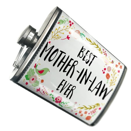 

NEONBLOND Flask Happy Floral Border Mother-in-Law