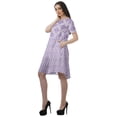 thumbnail image 5 of Moomaya Printed Tunic Dresses Women A-Line Short Sleeve Casual Shift Dress, 5 of 6