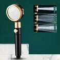 thumbnail image 1 of Yhmxh Kitchen Gadgets Turbo Shower Head Home Bath Shower Nozzle Water Heater Filter Shower ,3 Bathing Modes, One Pressurised Water Stop Function Shower Head. Kitchen Aid Attachments, 1 of 8