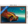 thumbnail image 3 of Disney Pixar Cars (2006) - Kachow! Lightning McQueen Wall Poster, 14.725" x 22.375" Framed, 3 of 5
