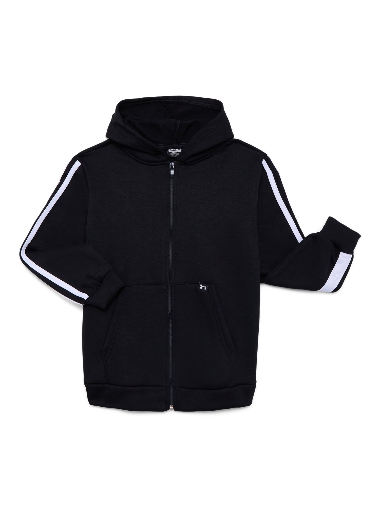 Hind Boys Athletic Zip Up Hoodie and Joggers Fleece Outfit Set, 2-Piece, Sizes 4-12