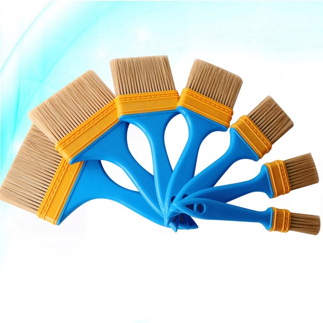 TABLETREANDS 7Ud Brochas Para Pintura Y Cocina Con Mango Ligero Y Antidesgaste