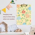 thumbnail image 4 of FORMRS Acrylic Clipboard with Low Profile Clip Standard A4 Letter Size, 12.5" x 9", Colorful Flower, 4 of 8