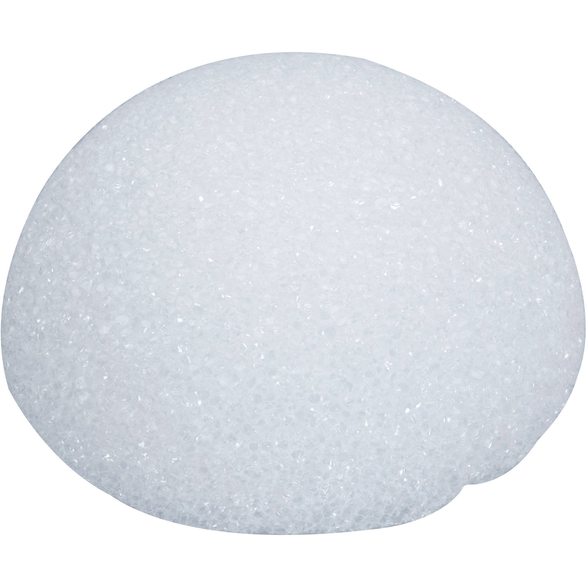 FloraCraft Foam Half Ball 1.9 inch x 3.9 inch White