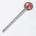 thumbnail image 2 of Valentine's Day Vintage Silver Lace-Edged Bookmark: a Gift for Readers and Book Lovers, 2 of 5