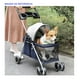 thumbnail image 5 of Coche Transportador Tipo Carreola Para Mascotas Chicas o Medianas Color Rojo Elegate, 5 of 8