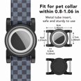 thumbnail image 2 of YUNOVA IPX8 Waterproof AirTag Dog Collar Holder, DIY Personalized Case, Compatible with Apple AirTag, Fits 0.8-1.06" Collars for Dog Cat, 2 of 7