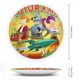 thumbnail image 2 of Futurama Plato decorativo de porcelana fina (bone china), plato decorativo de cerámica para hogar, oficina, soporte de pared, platos decorativos para dormitorio - 6 pulgadas (15 cm), 2 of 6