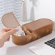 thumbnail image 2 of Clear Plastic Desktop Cable Organizer Portable Cable Storage Box For Usb Cables Data CablesBrown, 2 of 2
