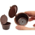 thumbnail image 2 of Refillable Dolce Gusto Coffee Cups - Coffee Cups Capsules - Refillable Coffee Capsules Dolce Gusto - Reusable Coffee Cups Dolce Gusto - Cost-saving - FREE Scoop & Cleaning Brush, 2 of 4