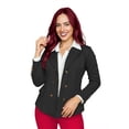 thumbnail image 1 of Saco de botones formal negro chico, 1 of 2