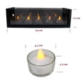thumbnail image 2 of Porta Velas CHIC-FANTASY Base de Madera Paredes de Cristal Decoracion Vintage Retro, 2 of 5