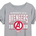 thumbnail image 3 of Marvel The Avengers - Property Of - Women's Oversized Graphic T-Shirt, 3 of 5