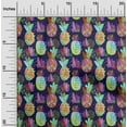 thumbnail image 2 of oneOone Polyester Spandex Multicolor Fabric Pineapple Sewing Material Print Fabric By The Yard 56 Inch Wide, 2 of 6
