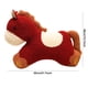 thumbnail image 3 of Cojín rojo de caballo irregular, suave, para sofá, sala de estar, coche, regalo decorativo, tema del año 2026, caballo de fuego., 3 of 9