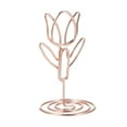 thumbnail image 1 of Tignapoo Lot de 20 Pinces Chiffres Tulipe pour Table pour Mariages, Fêtes et Déco Maison - Options Or et Or Rose, Emballées OPP, 1 of 6