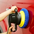 thumbnail image 5 of 8pcs 9-10 inch Polishing Pad Bonnets 8 Pack 4 Color 9'' to 10'' Orbital Polishing Pad Microfiber Coral Fleece Bonnet Car Buffer Polisher Waxing Covers for Automobile Glass Cleaning and Polish, 5 of 8