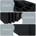 thumbnail image 5 of CIMAXIC 2Pcs Rubber Ladder Foot Rest Mat Non-skid Feet Cover Folding Ladder Accessory,3.62"X2.64"X2.44", 5 of 5