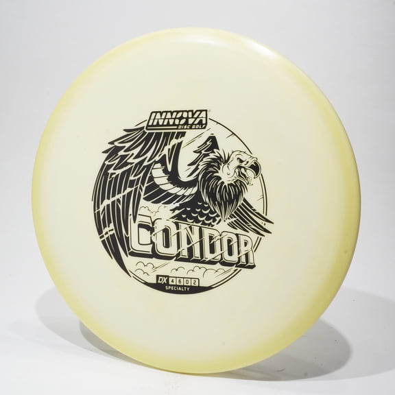 Innova DX Condor - Wide Diameter Disc Golf Midrange Disc, Pick Color/Weight [Stamp & Exact Color May Vary] Blue 150 grams or less