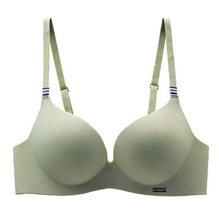 Women Push Up Lingerie Seamless Bra Wireless Bralette Sexy Plunge Bra