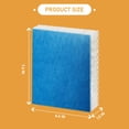 thumbnail image 3 of HFT600 Filter T Humidifier Wick Filter Compatible with Honeywell Top Fill Tower Humidifier HEV615, HEV620, Mesh Treated Layer Filter Replace Parts HF, 3 of 7