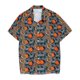 thumbnail image 2 of Camiseta holgada, de secado rápido y con cuello para surfear y disfrutar de aventuras junto al mar: camisa con estampado playero para hombre, talla 3XL, color verde, 2 of 4