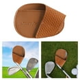 thumbnail image 2 of LOVIVER Golf Club Iron Head Cover PU Leather Protector Lightweight Headcover for Outdoor Brown, 2 of 8