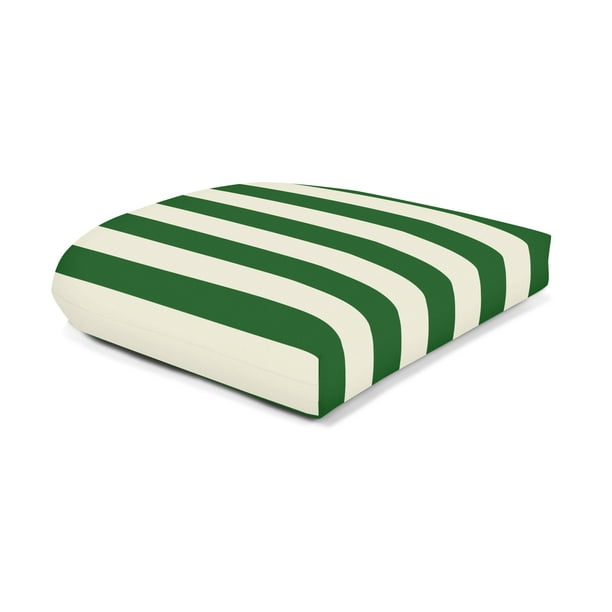 Sunbrella Wicker Seat Pad Maxim Forest Green