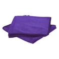 thumbnail image 1 of Uxcell 2pcs 16" x 16" Microfiber Cleaning Cloth Absorbent, Purple, 1 of 7