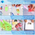 thumbnail image 2 of 30x40cm 5d Rond Diamond Painting Animaux Diy Broderie Diamant Bonhomme De Neige -- Kit Loisirs Cratifs Enfants Dcoration Chambre Bureau -- Tablea, 2 of 5