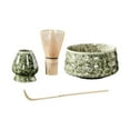 thumbnail image 3 of GUOOL 4Pcs Japanese Matcha Ceremony Accessory Bamboo Whisk and Whisk Holder Bowl, 3 of 9