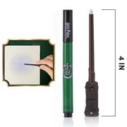 Wizarding World: Tom Riddles Diary - Secret Replica Notebook, Slytherin House Invisible Ink Pen, Magic UV Reveal Mini Wand, Harry Potter Collectible