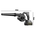 thumbnail image 5 of Cordless Electric Air Blower Blower&Suction 2in1 Garden Vacuum Cleaner Dust Computer Collector Tools ,Easy to Use, 5 of 5