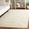 thumbnail image 2 of SAFAVIEH Ebony Aindreas Medallion Area Rug, Ivory/Gold, 6' x 6' Square, 2 of 11
