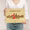 thumbnail image 2 of Darling Souvenir Personalized Engraved Laser Cut Wedding Guest Book Wooden Cover Sign-in Book Registry Guestbook Scrapbook-9J, 2 of 7
