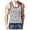 a-51Grey14, variant on Mens U Neck Contrast Binding Trim Sleeveless Slim Fit High Elastic Soft Breathable Gym Daily Workout Basic Casual Tank Tops Soft Top S