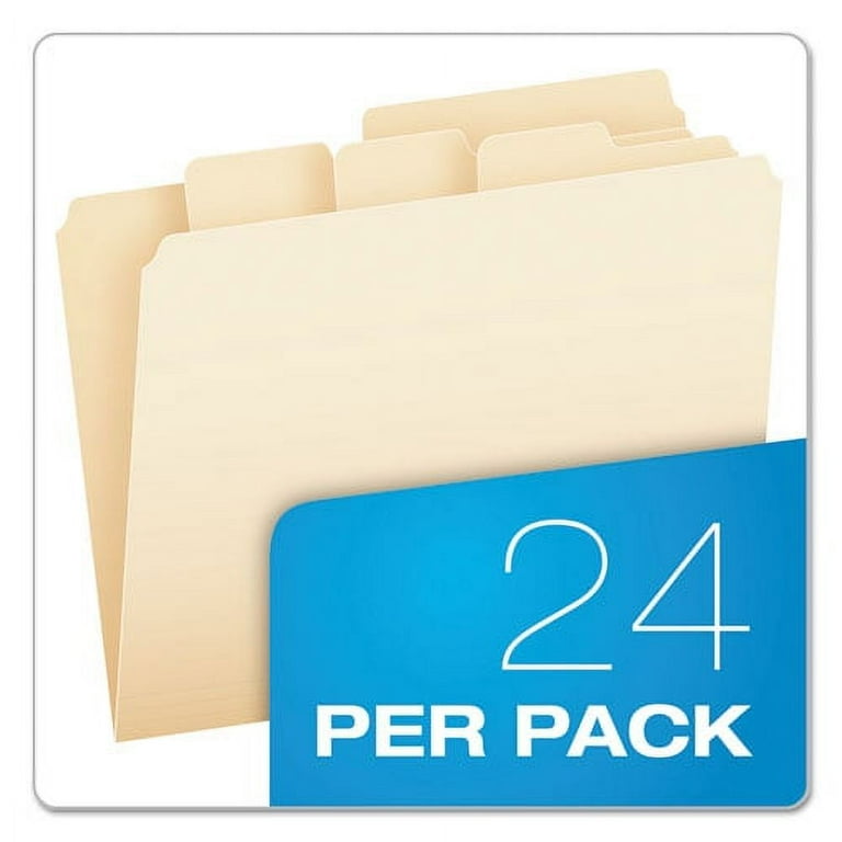 Divide It Up File Folder, 1/2-Cut Tabs: Assorted, Letter Size, 0.75 Divide It Up File Folder, 1/2-Cut Tabs: Assorted, Letter Size, 0.75