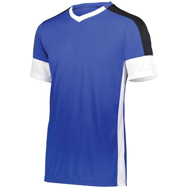 Maillot de Soccer Jeunesse Wembley L Royal/blanc/noir