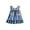 b-801Blue368, variant on MEZZALL Lace Trim Girls Summer Dress With Embroidery Detail And Side Pockets Beach Holiday Party Sleeveless Fashionable Dresses