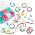 thumbnail image 6 of Beadmoji Pretty Pastels Bead Bracelet Kit, 2698 Pieces, 6 of 10