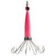 thumbnail image 1 of Squid Jig Pesca Señuelo Gancho Pulpo Cebo duro artificial (Rosa luminoso 10 garras), 1 of 2