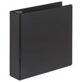 thumbnail image 3 of Samsill 3 Inch Document Storage Binder, Made in USA, FSC 100% Recycled Chipboard, Round Ring, 3 Ring Binder, Black, 3 of 4