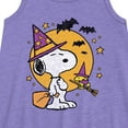 thumbnail image 2 of Peanuts - Snoopy Woodstock Witchcraft - Toddler & Youth Girls A-line Dress, 2 of 5