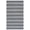 Ivory/Black, variant on SAFAVIEH Striped Kilim Hilbert Striped Cotton Area Rug, Ivory/Blue, 6' x 9'