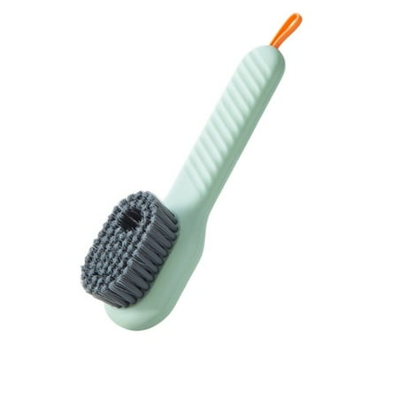 

DabuLiu Cleaning Brush Soft Bristled Liquid Shoe Brush Long Handle Brush Clothes Brush Shoe Clothing Board Brush Household Cleaning Tool