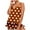 Brown, variant on Besolor Womens Satin Pajama Set Sleepwear Polka Dots Cami Tops and Ruffle Shorts Pjs 2 Piece Loungewear Sets Nightwear