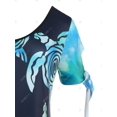 thumbnail image 4 of Camiseta Talla Extra Manga Campana Estampado Reno Rosegal  Camisetas tallas grandes, 4 of 5