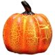 thumbnail image 1 of Lámpara de calabaza de resina de Halloween, linterna LED de calabaza de Halloween, pequeña lámpara de calabaza de simulación, lámpara LED a batería, decoración de linterna de calabaza plana (B), 1 of 5