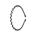 thumbnail image 1 of Qarigey Diademas para hombres Diadema ondulada negra Primavera Herramientas de belleza confiables Modelado de espalda invisible diario Fiestas Accesorio para el cabello Tipo 3 Qarigey AP008942-03B, 1 of 6